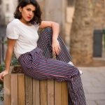 Pantalon Taille Haute Large BARBARA